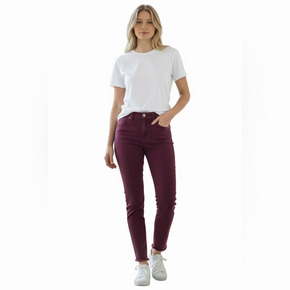 MOTHER NWT High Waisted Looker Ankle Frey 5 Pocket Skinny Jeans Size 25